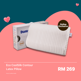 Eco CoolSilk Contour Latex Pillow